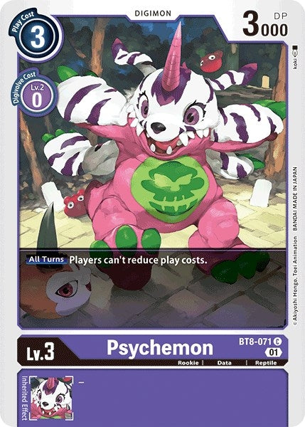 Image for Psychemon (BT8-071 C) (BT08) - Digimon Card Game