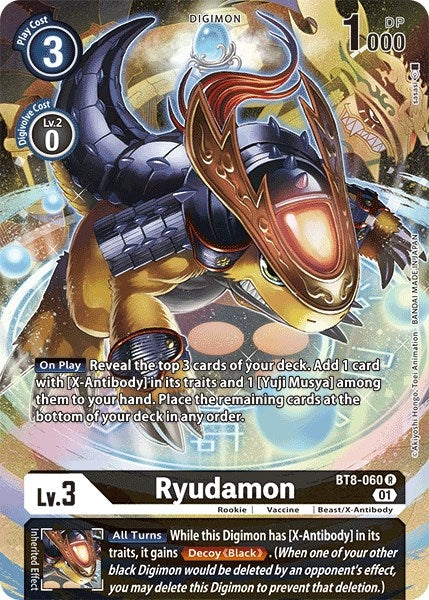 Image for Ryudamon (Alternate Art) (BT8-060 R) (BT08) - Digimon Card Game