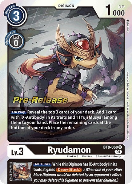 Image for Ryudamon (BT8-060 R) (BT08_PR) - Digimon Card Game