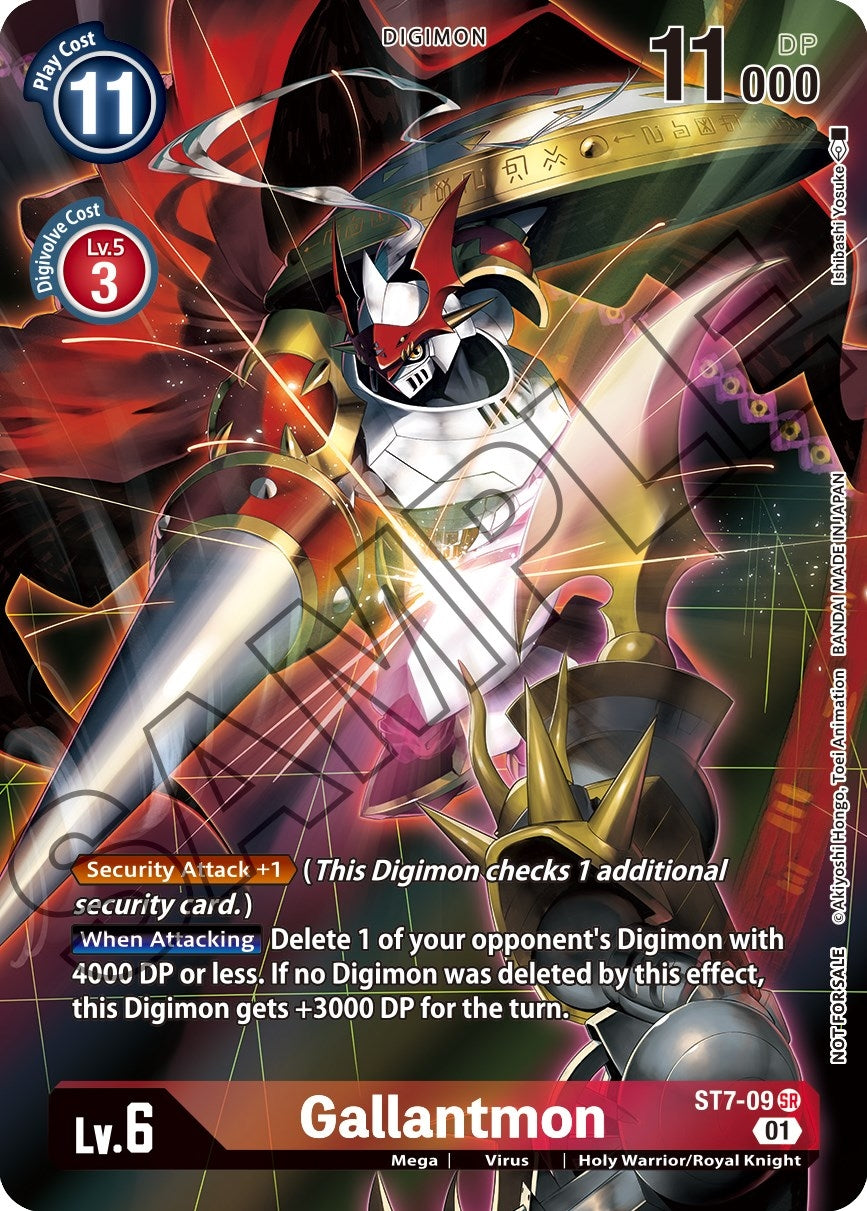 Image for Gallantmon (Tamer's Card Set 1) (ST7-09 SR) (ST-7) - Digimon Card Game