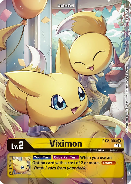 Image for Viximon (Alternate Art) (EX2-003 U) (EX02) - Digimon Card Game