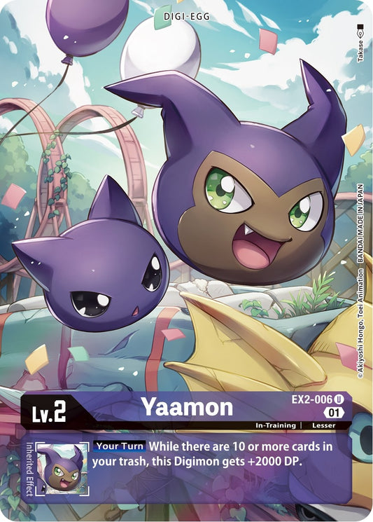 Image for Yaamon (Alternate Art) (EX2-006 U) (EX02) - Digimon Card Game