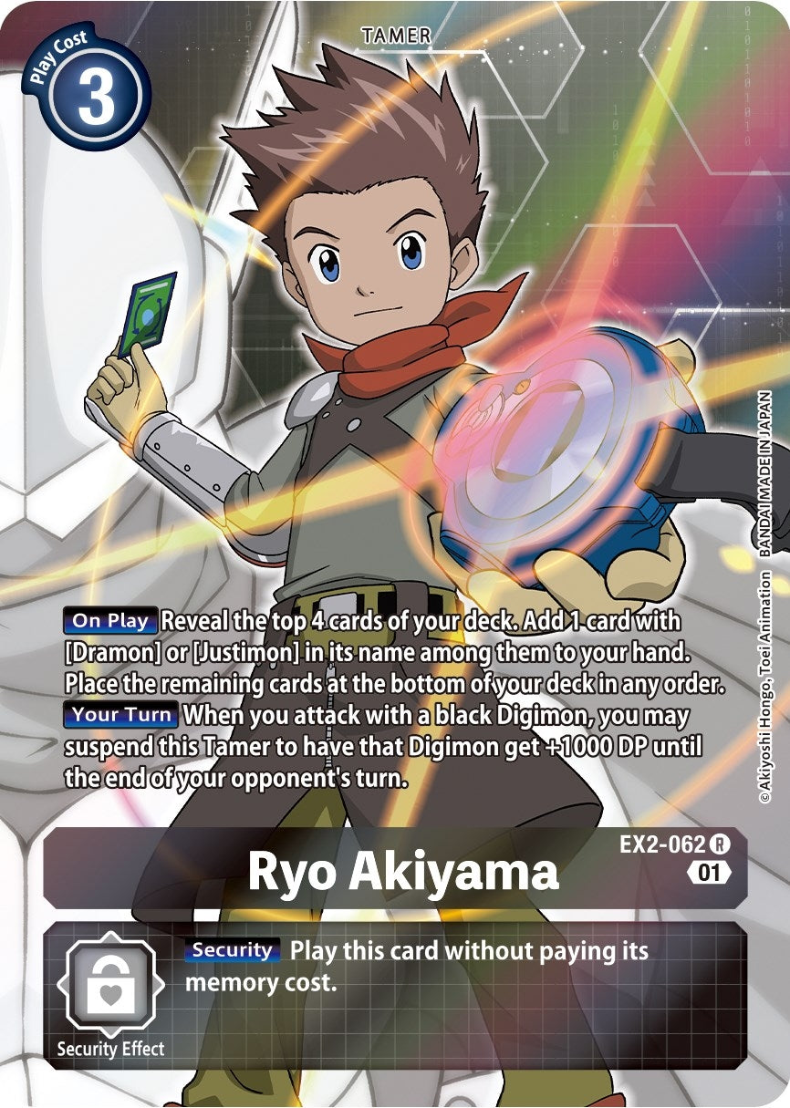Image for Ryo Akiyama (Alternate Art) (EX2-062 R) (EX02) - Digimon Card Game