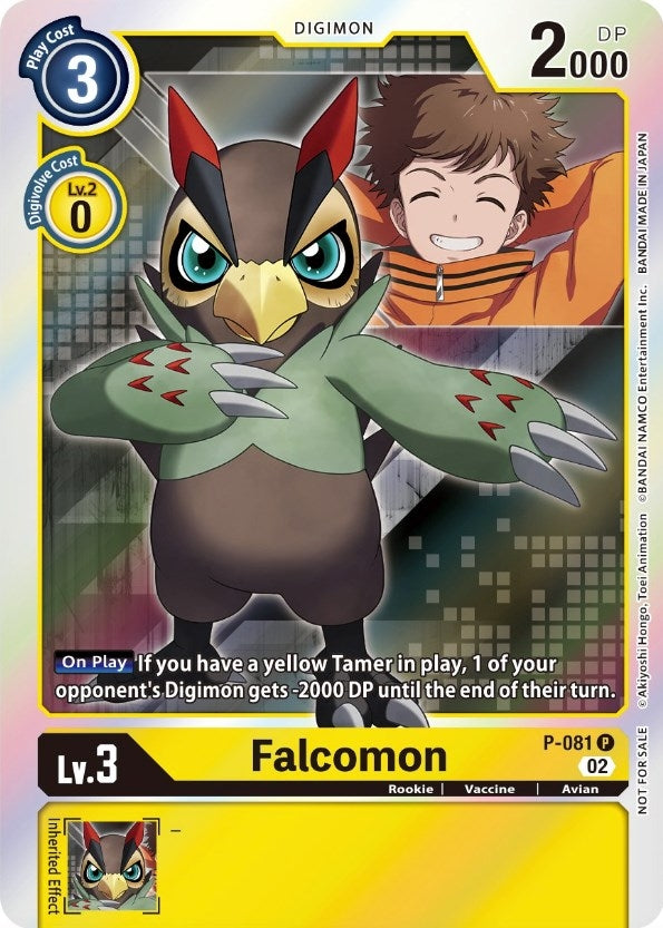Image for Falcomon - P-081 (P-081 P) (D-PR) - Digimon Card Game