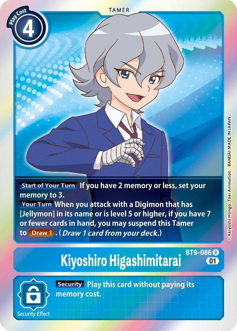 Image for Kiyoshiro Higashimitarai (BT9-086 R) (BT09) - Digimon Card Game