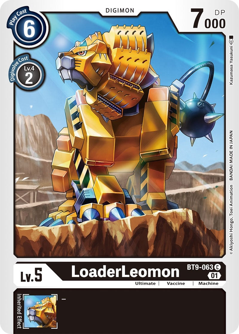 Image for LoaderLeomon (BT9-063 C) (BT09) - Digimon Card Game