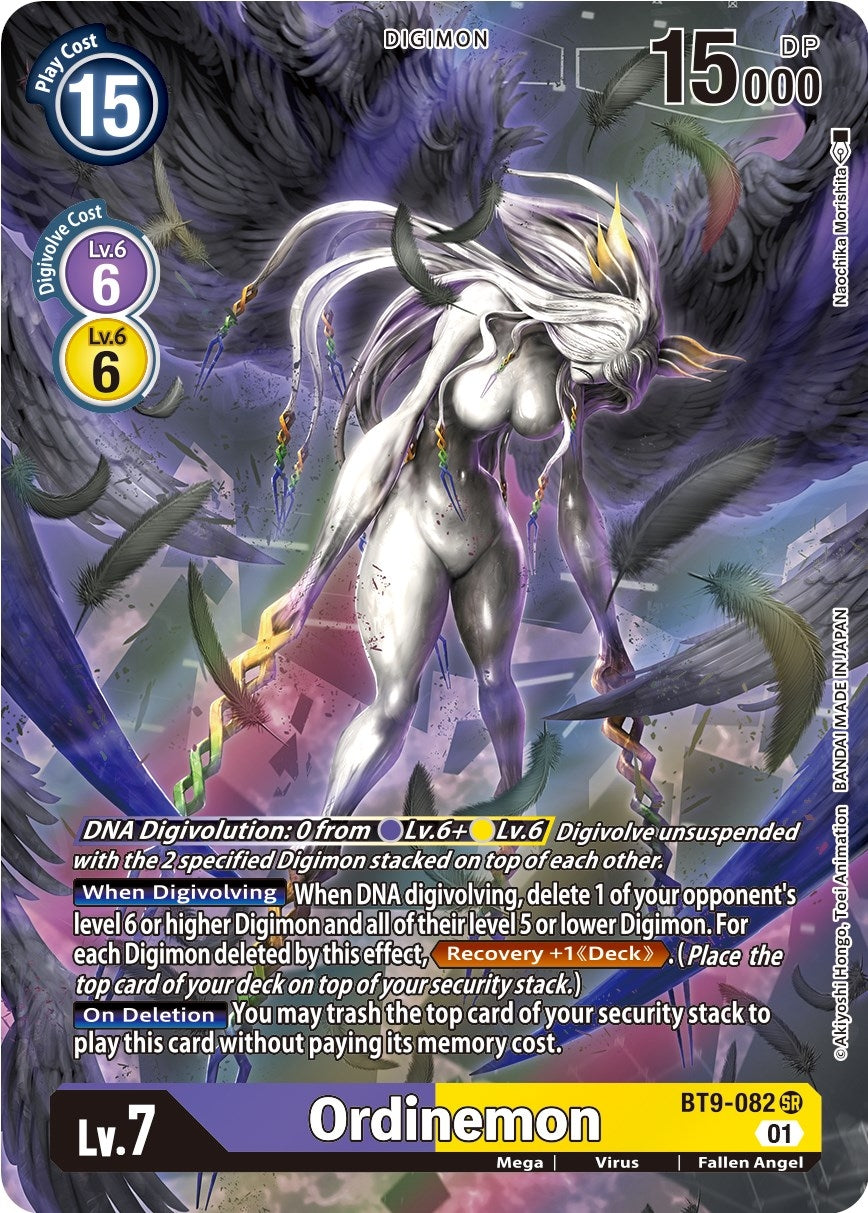 Image for Ordinemon (Alternate Art) (BT9-082 SR) (BT09) - Digimon Card Game