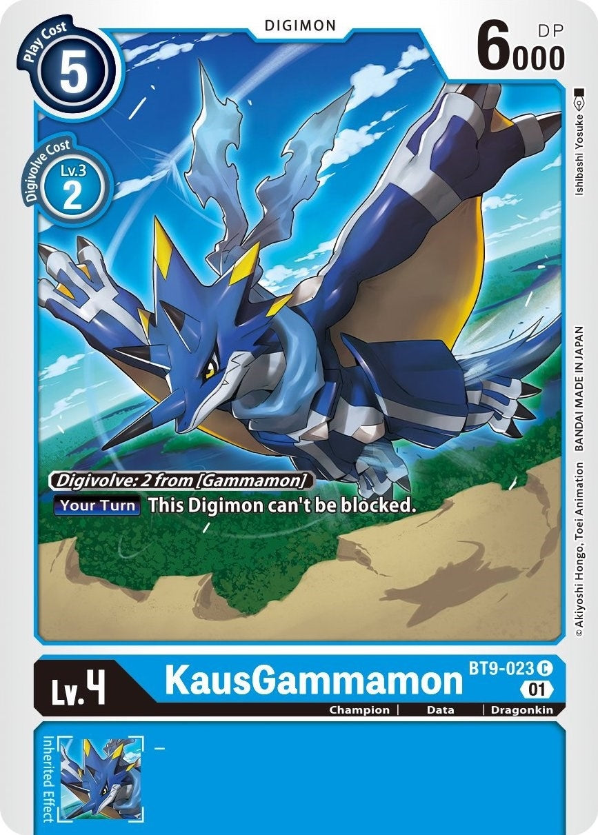 Image for KausGammamon (BT9-023 C) (BT09) - Digimon Card Game