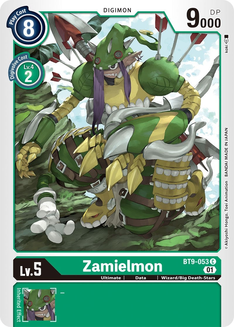 Image for Zamielmon (BT9-053 C) (BT09) - Digimon Card Game