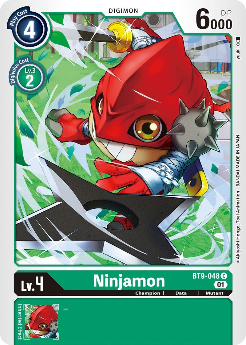Image for Ninjamon (BT9-048 C) (BT09) - Digimon Card Game