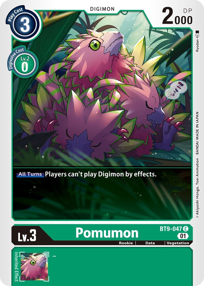 Image for Pomumon (BT9-047 C) (BT09) - Digimon Card Game