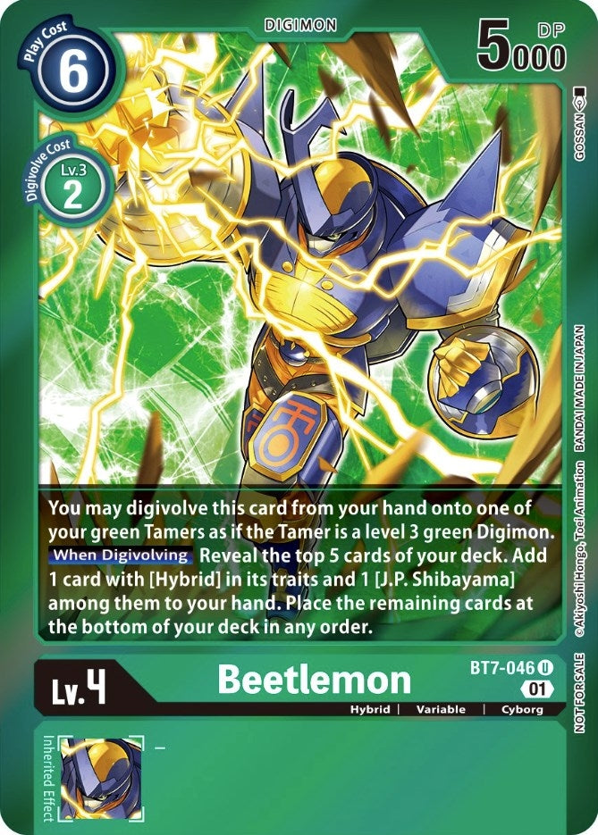 Image for Beetlemon (Event Pack 3) (BT7-046 U) (BT07) - Digimon Card Game