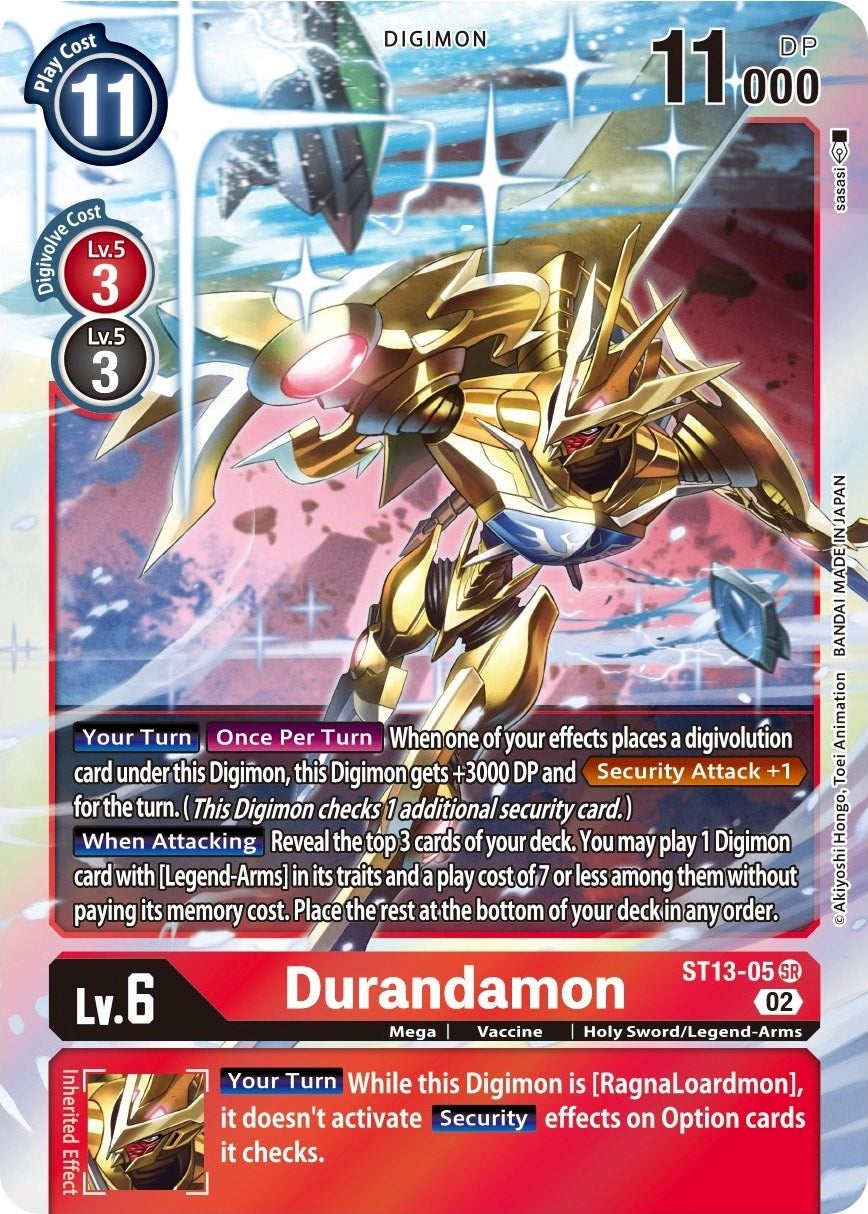 Image for Durandamon (ST13-05 SR) (ST-13) - Digimon Card Game