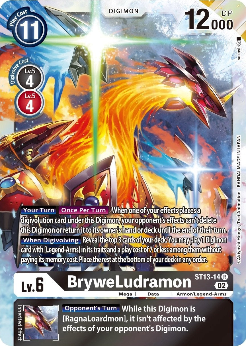 Image for BryweLudramon (ST13-14 R) (ST-13) - Digimon Card Game