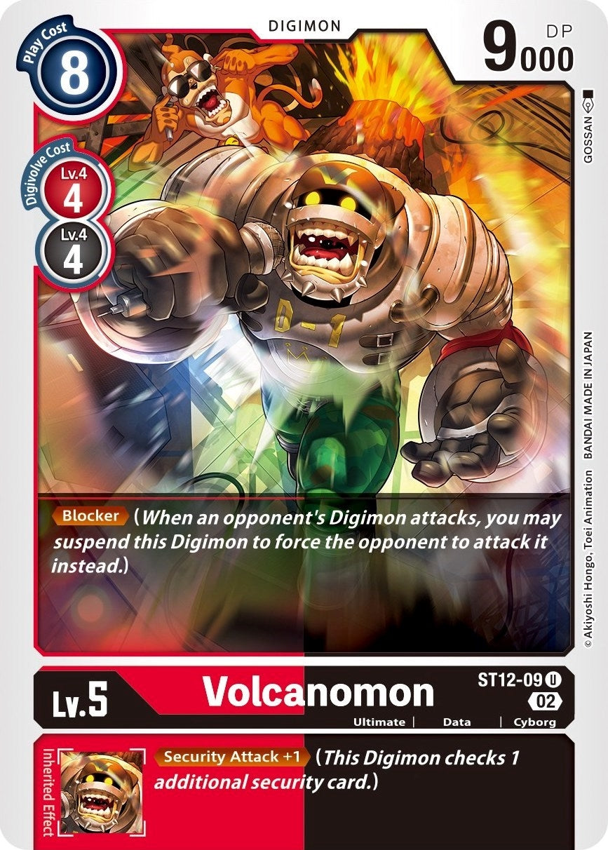 Image for Volcanomon (ST12-09 U) (ST-12) - Digimon Card Game