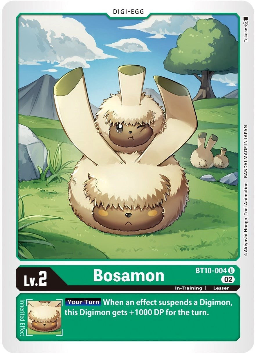 Image for Bosamon (BT10-004 U) (BT10) - Digimon Card Game