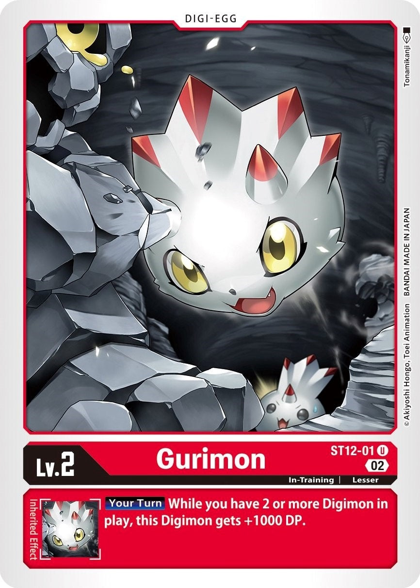 Image for Gurimon (ST12-01 U) (ST-12) - Digimon Card Game