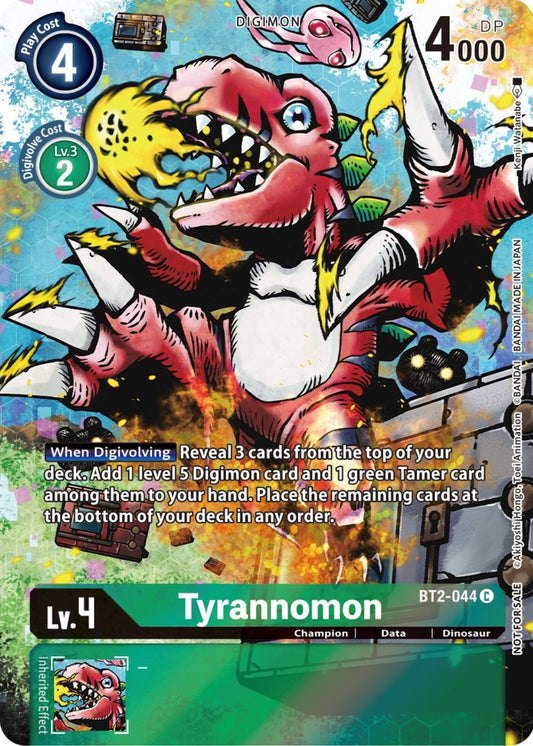 Image for Tyrannomon - BT2-044 (25th Special Memorial Pack) (BT2-044 C) (BT01-03A) - Digimon Card Game