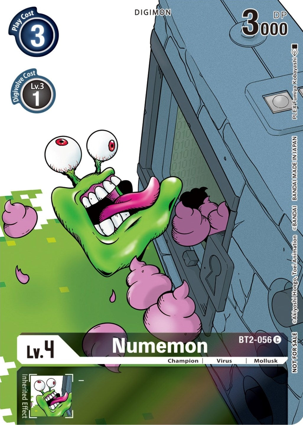 Image for Numemon (25th Special Memorial Pack) (BT2-056 C) (BT01-03A) - Digimon Card Game