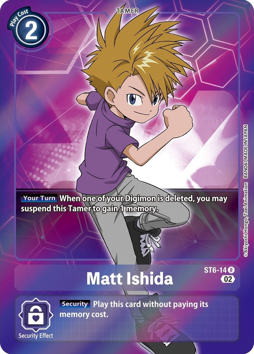 Image for Matt Ishida (Alternate Art) (ST6-14 R) (ST-13) - Digimon Card Game