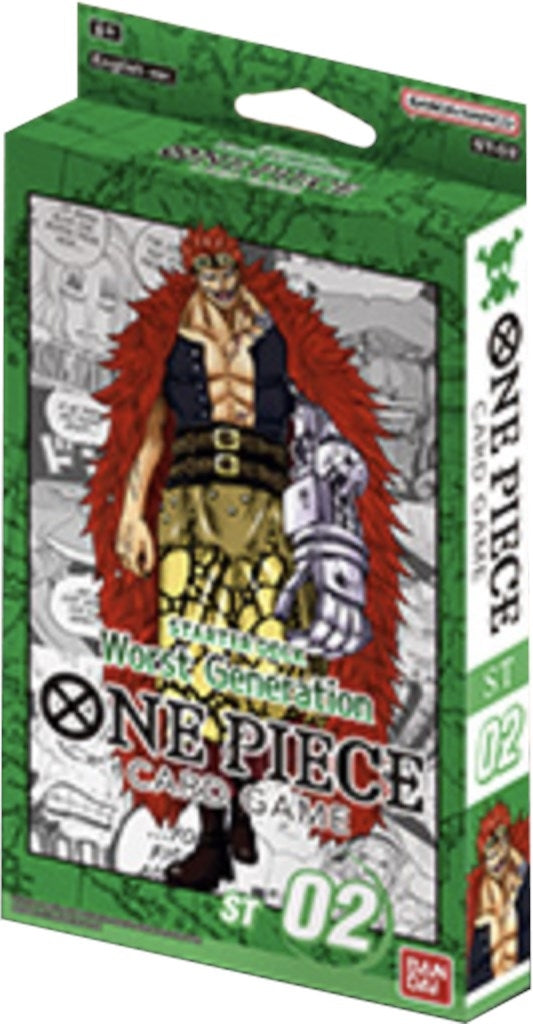 Image for Starter Deck 2: Worst Generation - One Piece Card Game