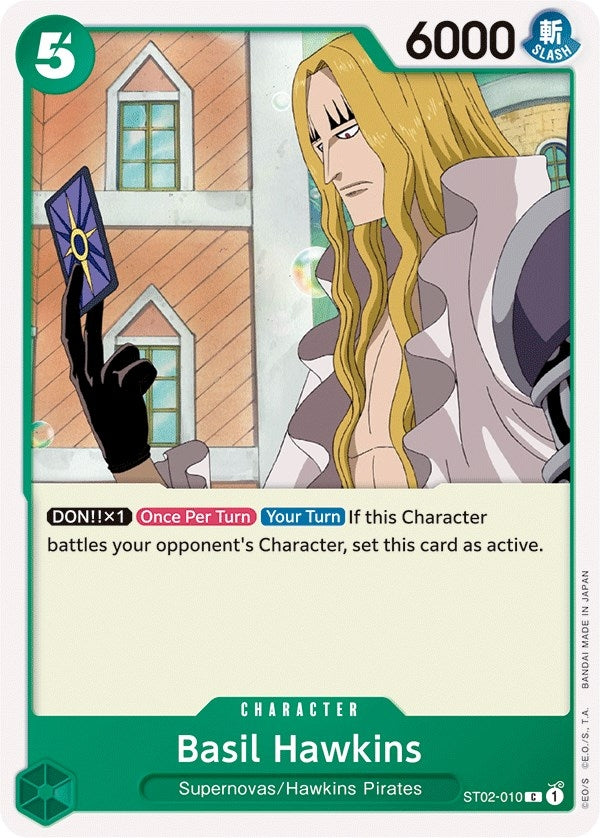 Image for Basil Hawkins (ST02-010) (ST-02) - One Piece Card Game