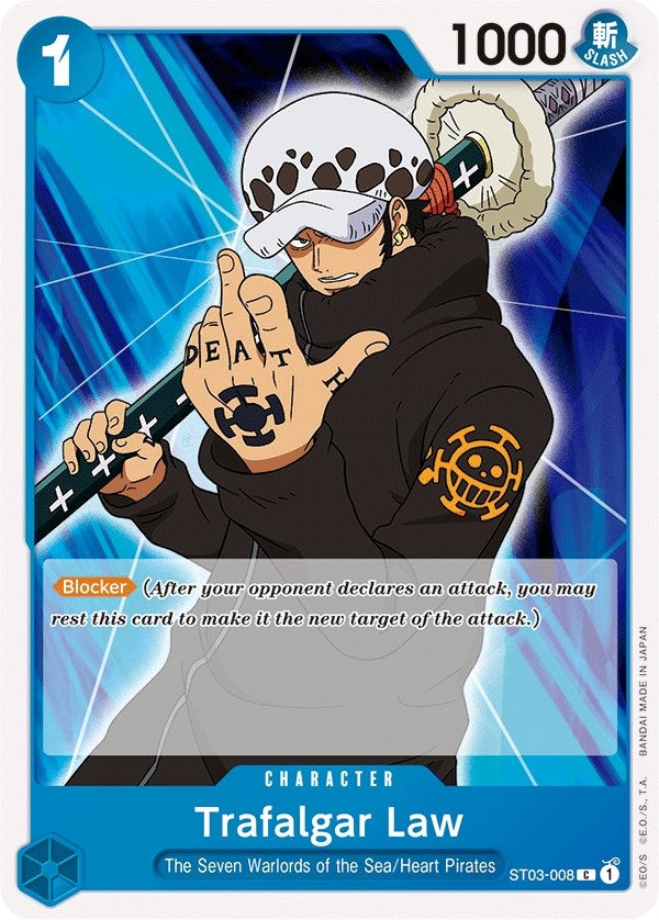 Image for Trafalgar Law (ST03-008) (ST-03) - One Piece Card Game