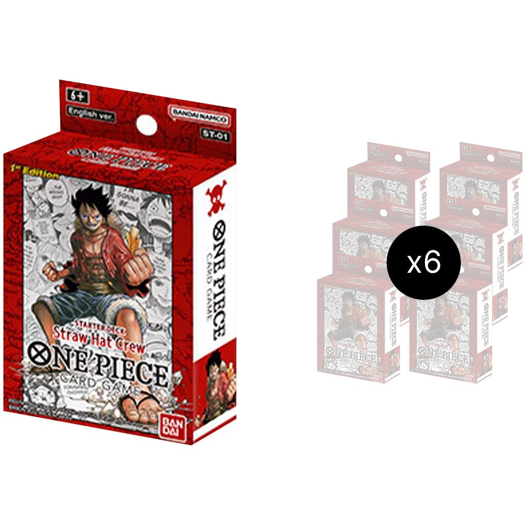 Image for Super Pre-Release Starter Deck 1: Straw Hat Crew Display - One Piece Card Game