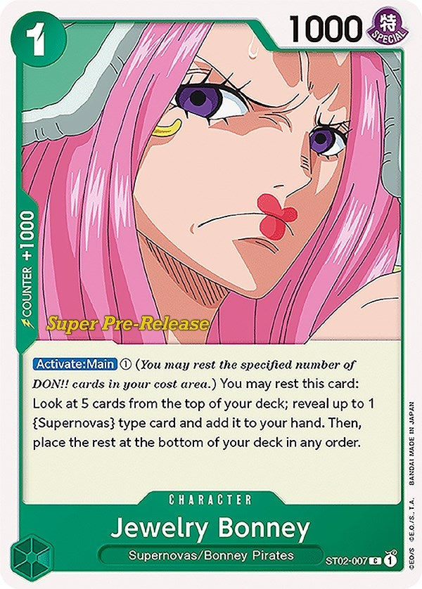 Image for Jewelry Bonney (ST02-007) (ST-02 PRE) - One Piece Card Game