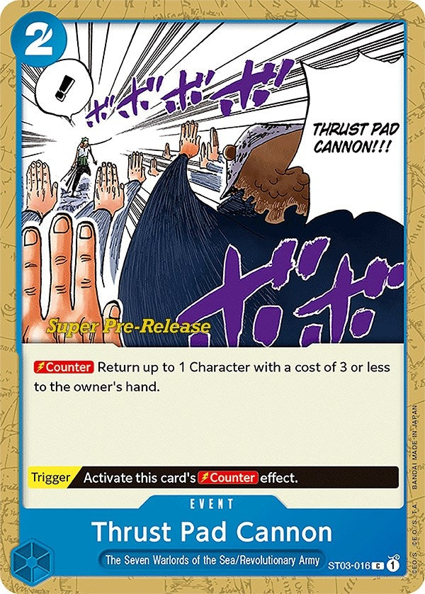 Image for Thrust Pad Cannon (ST03-016) (ST-03 PRE) - One Piece Card Game