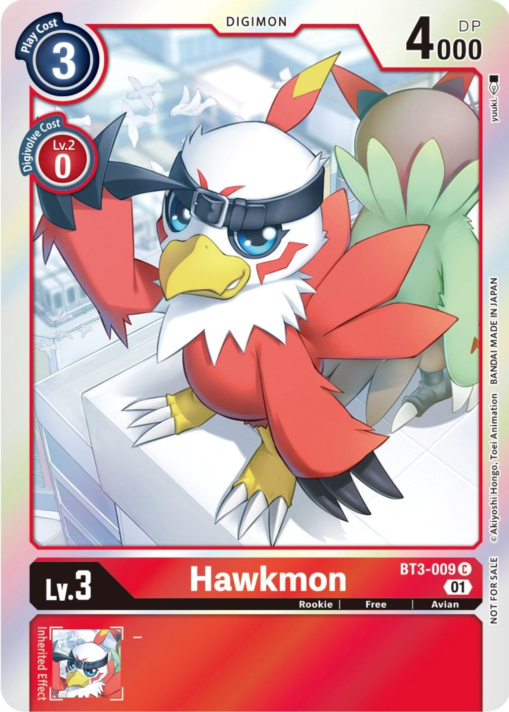 Image for Hawkmon (ST-11 Special Entry Pack) (BT3-009 C) (BT01-03A) - Digimon Card Game