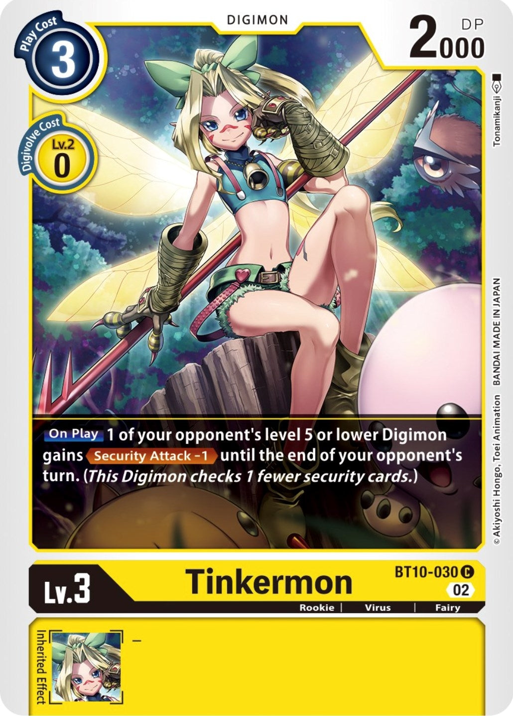 Image for Tinkermon (BT10-030 C) (BT10) - Digimon Card Game