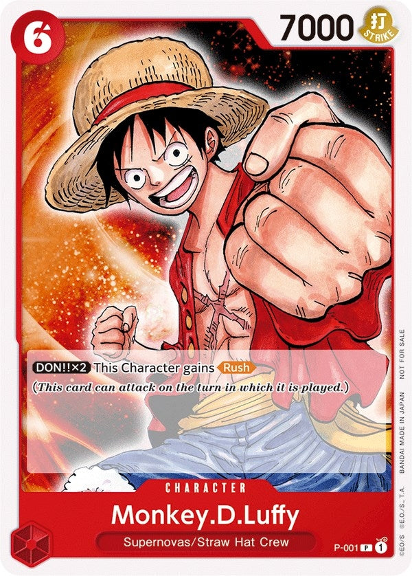 Image for Monkey.D.Luffy (Promotion Pack 2022) (P-001) (OP-PR) - One Piece Card Game