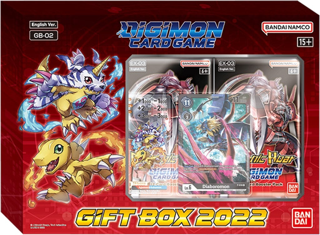 Image for Gift Box 2022: Flamemon & Strabimon - Digimon Card Game