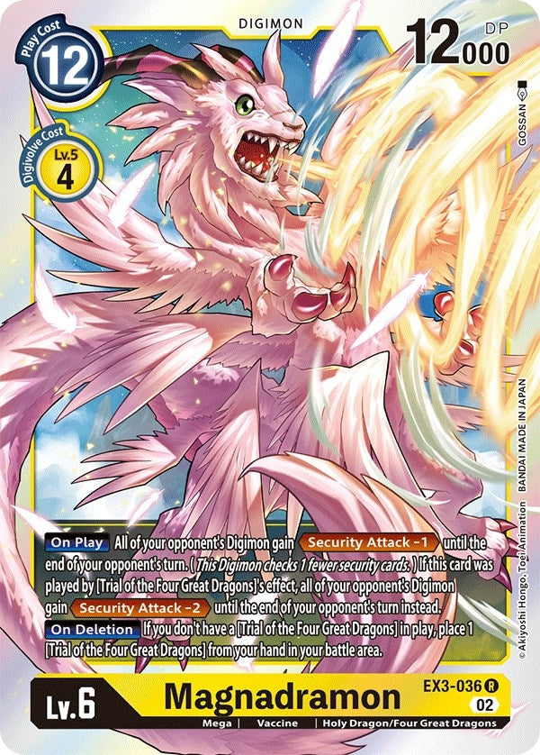 Image for Magnadramon (EX3-036 R) (EX03) - Digimon Card Game