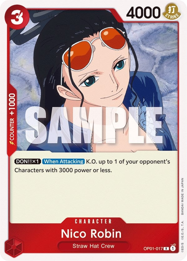 Image for Nico Robin (OP01-017) (OP01) - One Piece Card Game