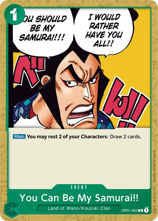 Image for You Can Be My Samurai!! (OP01-055) (OP01) - One Piece Card Game