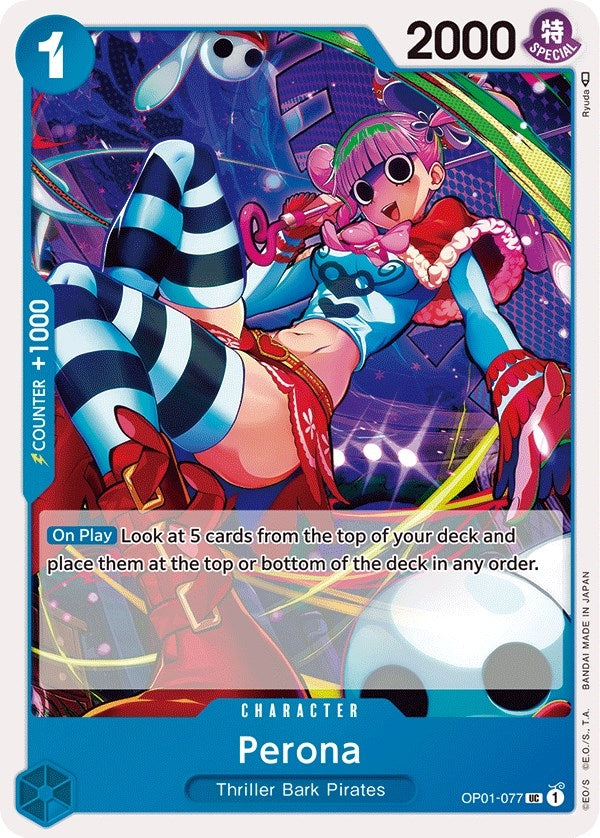 Image for Perona (OP01-077) (OP01) - One Piece Card Game