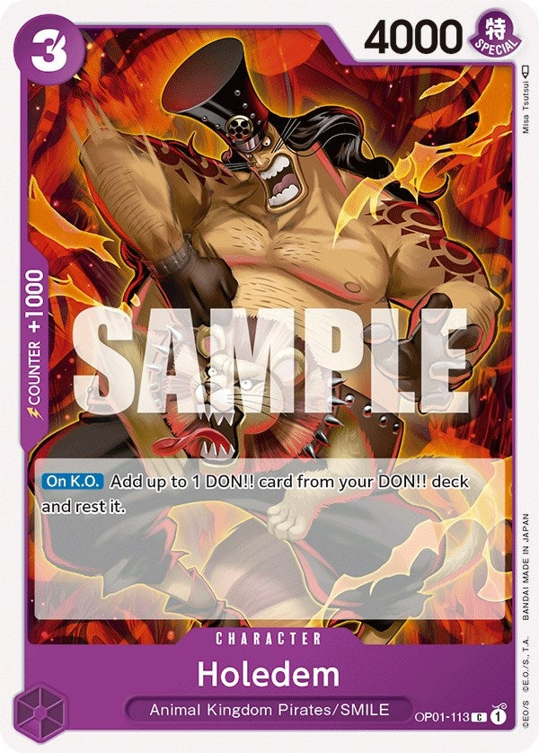 Image for Holedem (OP01-113) (OP01) - One Piece Card Game