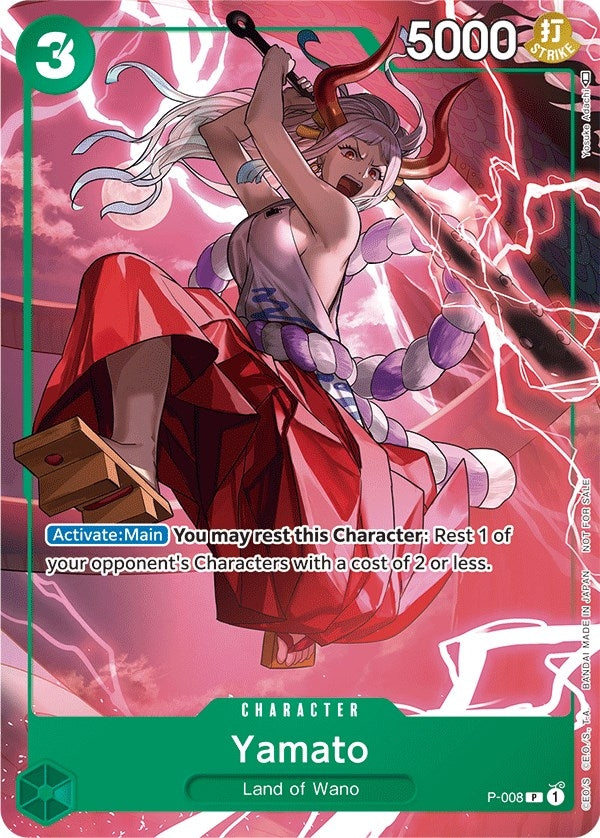 Image for Yamato (Tournament Pack Vol. 1) (P-008) (OP-PR) - One Piece Card Game