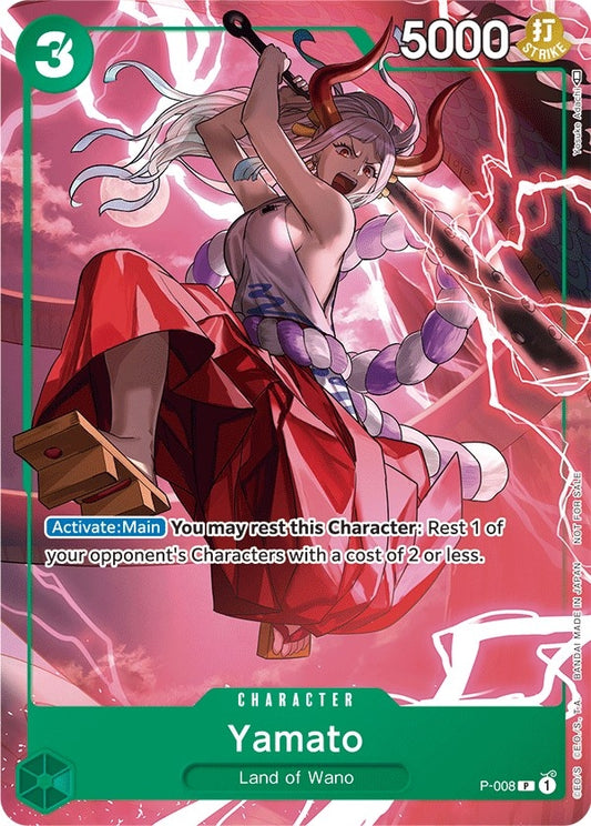 Image for Yamato (Tournament Pack Vol. 1) (P-008) (OP-PR) - One Piece Card Game