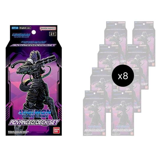 Image for Beelzemon Advanced Starter Deck Display - Digimon Card Game
