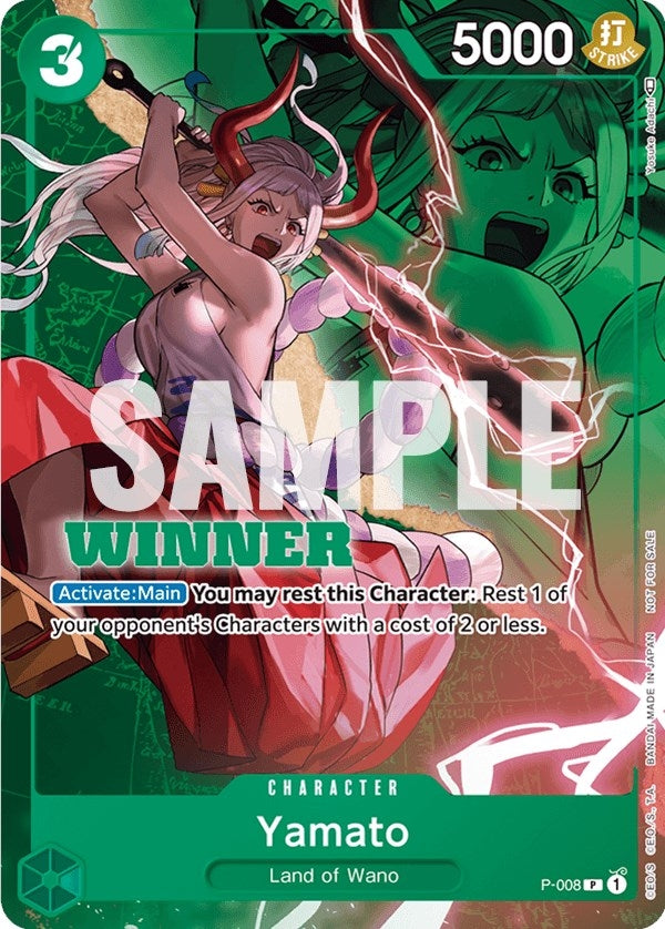 Image for Yamato - P-008 (Winner Pack Vol. 1) (P-008) (OP-PR) - One Piece Card Game