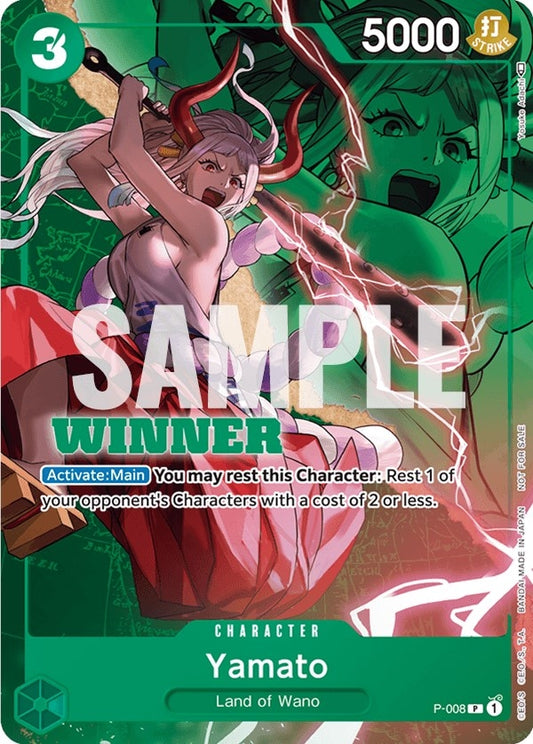 Image for Yamato - P-008 (Winner Pack Vol. 1) (P-008) (OP-PR) - One Piece Card Game