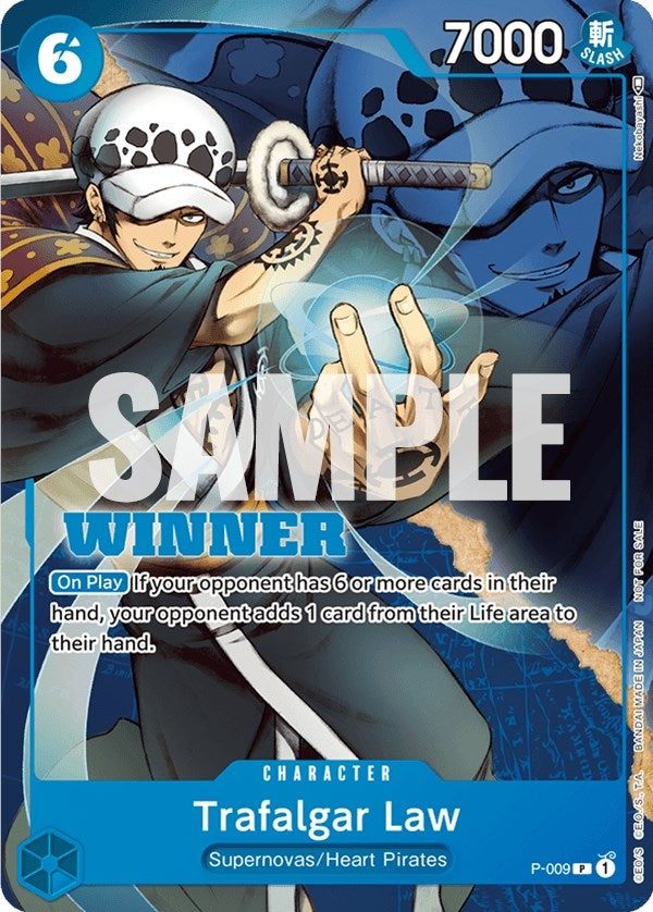 Image for Trafalgar Law - P-009 (Winner Pack Vol. 1) (P-009) (OP-PR) - One Piece Card Game