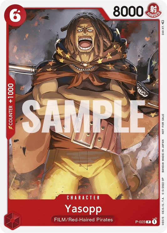 Image for Yasopp (One Piece Film Red) (P-023) (OP-PR) - One Piece Card Game