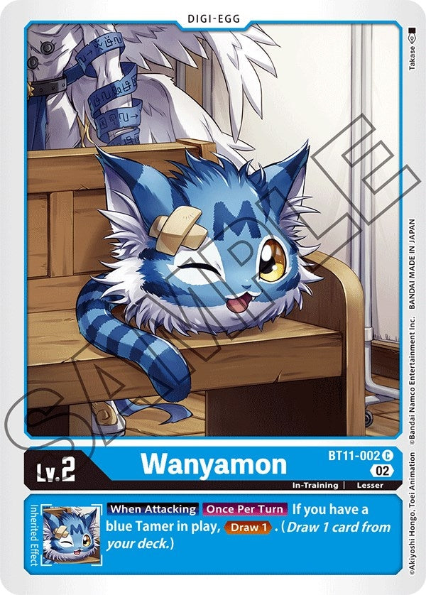 Image for Wanyamon (BT11-002 C) (BT11) - Digimon Card Game