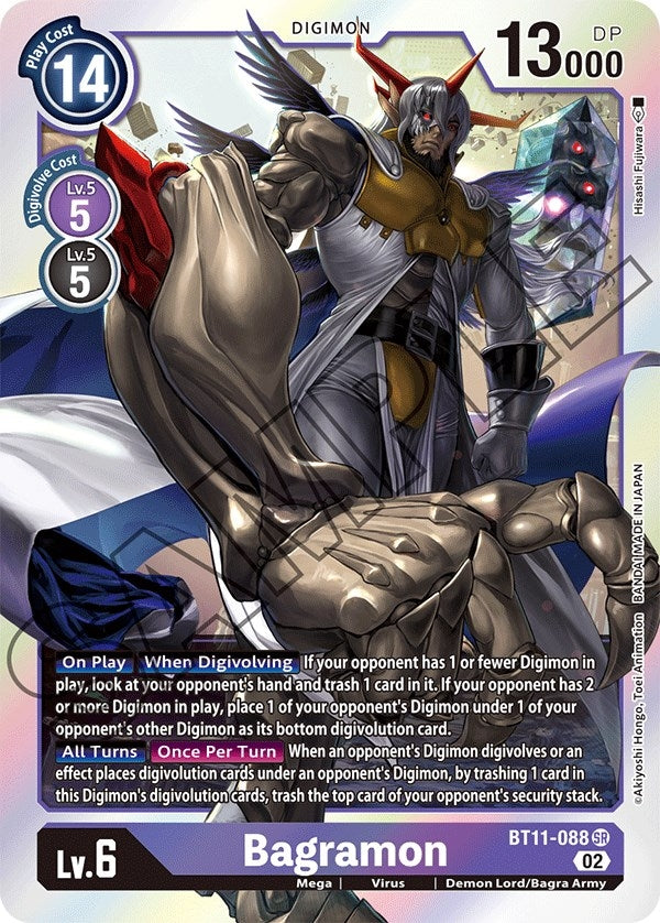 Image for Bagramon (BT11-088 SR) (BT11) - Digimon Card Game