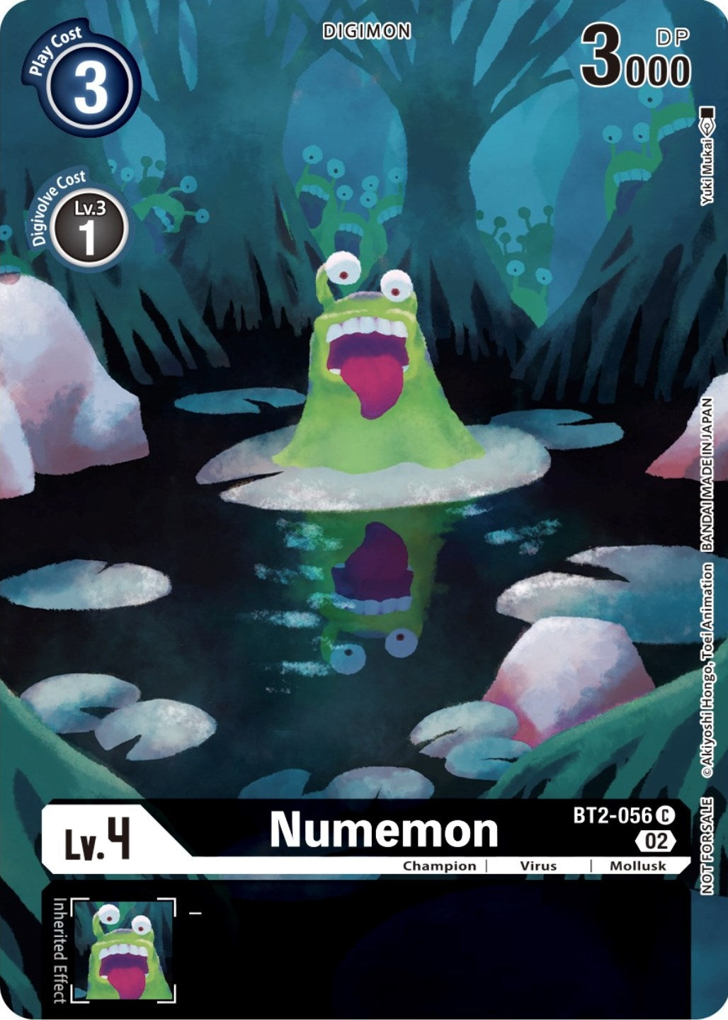 Image for Numemon (Digimon Illustration Competition Pack 2022) (BT2-056 C) (BT11) - Digimon Card Game