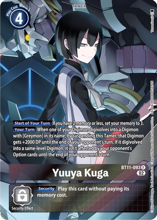 Image for Yuuya Kuga (Alternate Art) (BT11-093 R) (BT11) - Digimon Card Game
